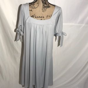 Gray Torrid trapeze dress